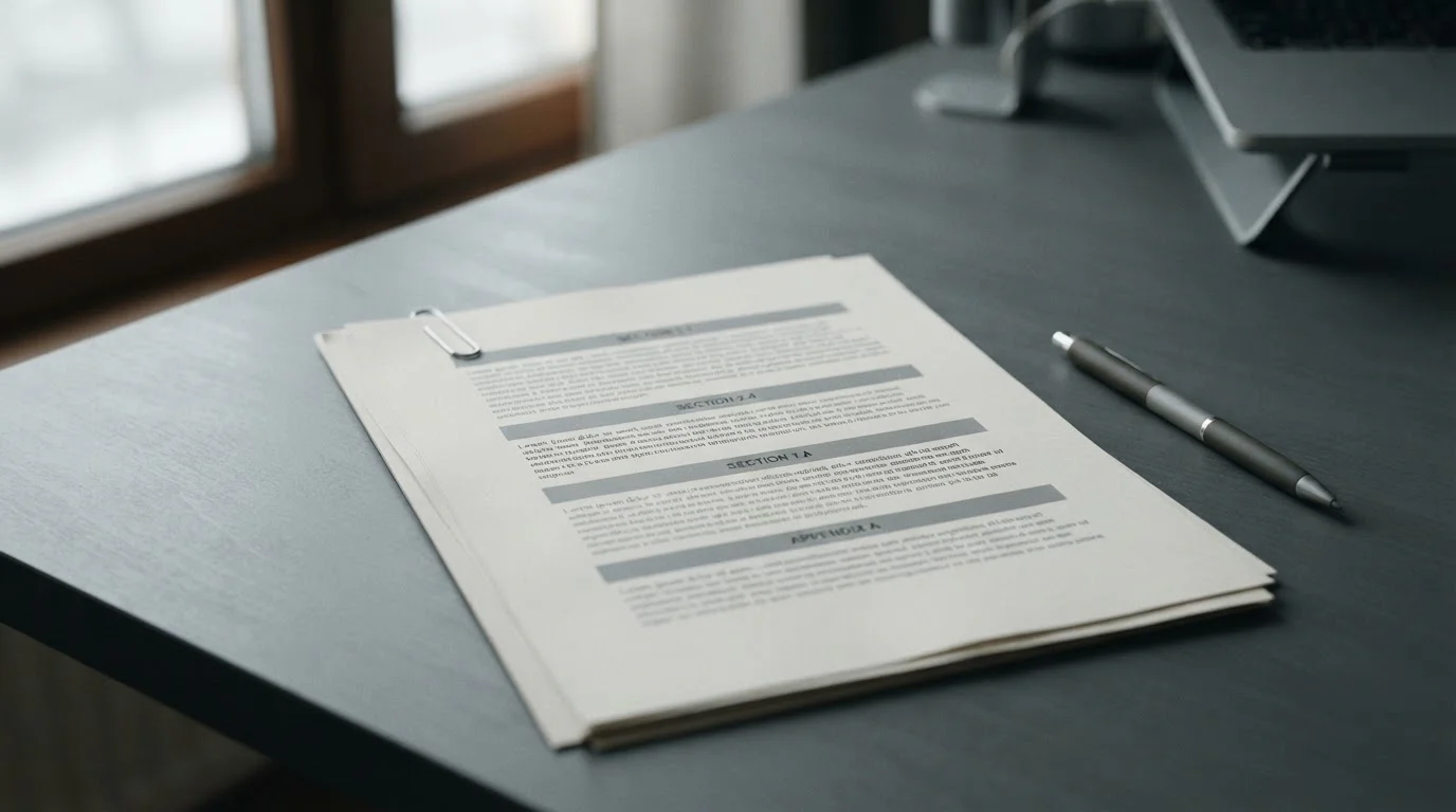 Documento oficial sobre una mesa que representa el filtro regulatorio de la DGOJ